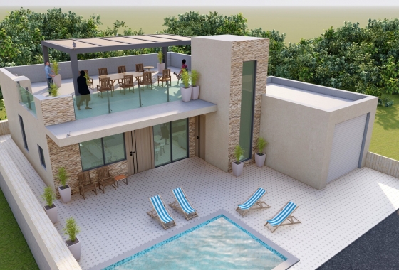 Chalet - Obra nueva - Fuente Álamo - Fuente Alamo