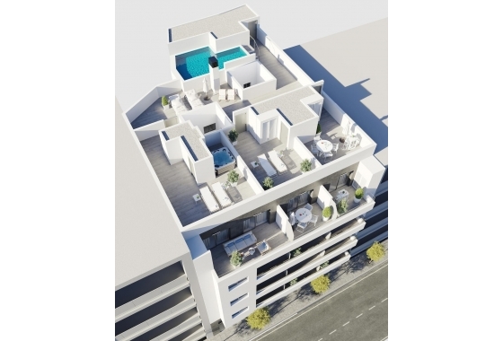 Penthouse - Nieuwbouw Woningen - Torrevieja - Centro