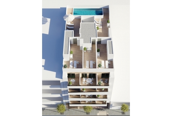 Penthouse - Nieuwbouw Woningen - Torrevieja - Centro
