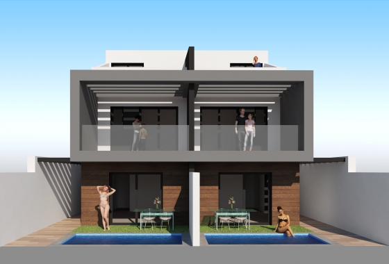 semi-detached - Nieuwbouw Woningen - San Javier - San Javier