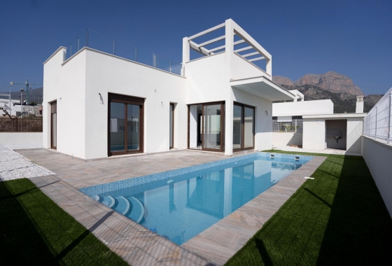 Villa - Nouvelle construction - Polop - Alberca