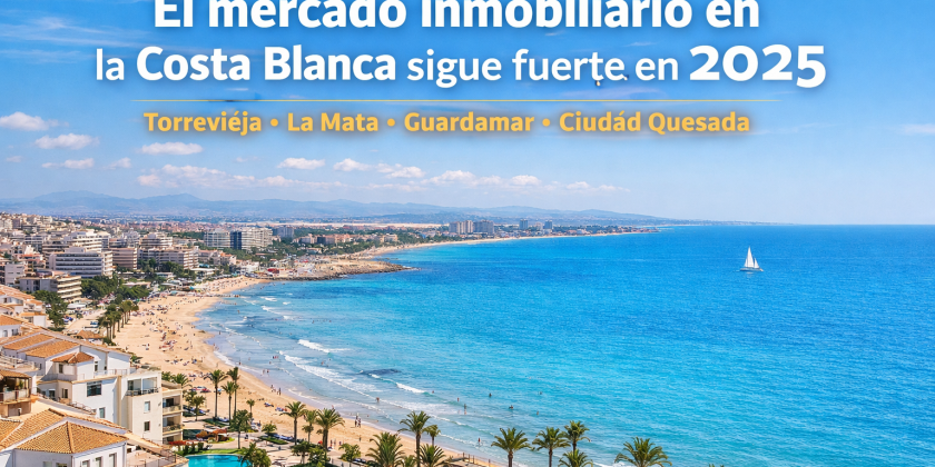 The real estate market on the Costa Blanca remains strong in 2025
