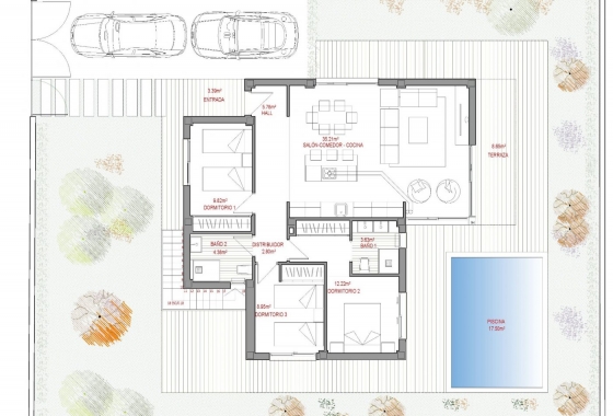 Nieuwbouw Woningen - Villa - Polop - Alberca