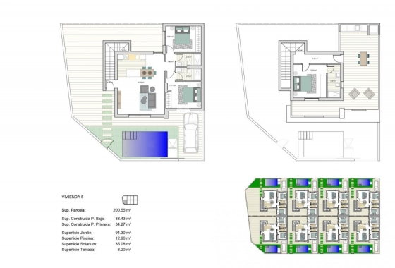 Nieuwbouw Woningen - Villa - Torre Pacheco - Roldán