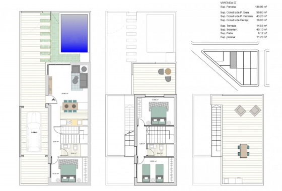 Nieuwbouw Woningen - Villa - Los Alcazares - Playa La Concha