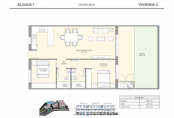 Nieuwbouw Woningen - Appartement / flat - Finestrat - Golf Piug Campana