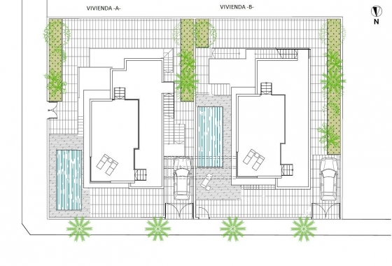 Nieuwbouw Woningen - Villa - Torrevieja - La Mata Pueblo