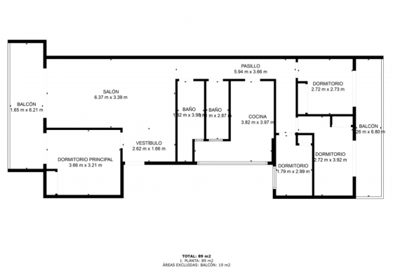 Herverkoop - Appartement / flat - Torrevieja - Playa del Cura