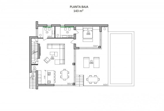 Nieuwbouw Woningen - Villa - Orihuela Costa - La Zenia