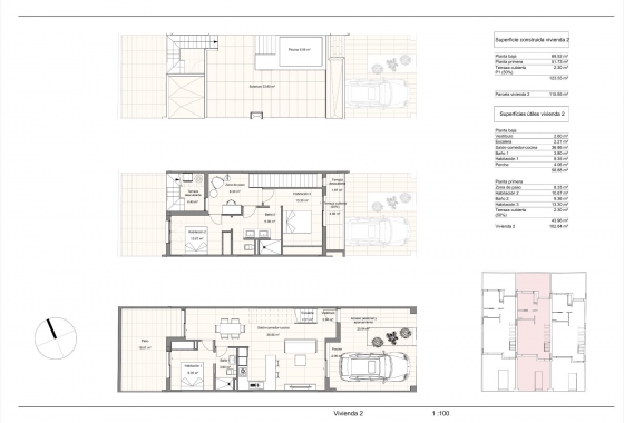 Nieuwbouw Woningen - Herenhuis - Pilar de la Horadada - La Torre De La Horadada