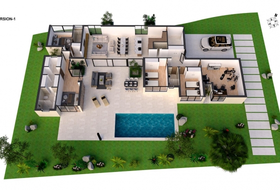 Nieuwbouw Woningen - Villa - Banos y Mendigo - Altaona Golf And Country Village