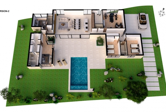 Nieuwbouw Woningen - Villa - Banos y Mendigo - Altaona Golf And Country Village