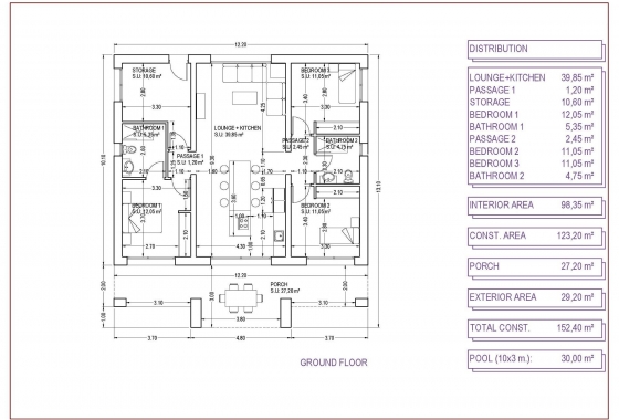 Nieuwbouw Woningen - Villa - Pinoso - Campo