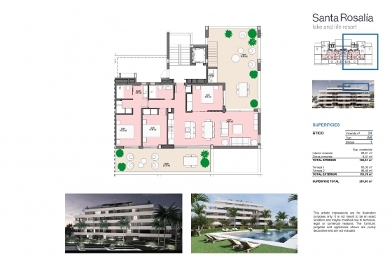 Nieuwbouw Woningen - Penthouse - Torre Pacheco - Santa Rosalia Lake And Life Resort