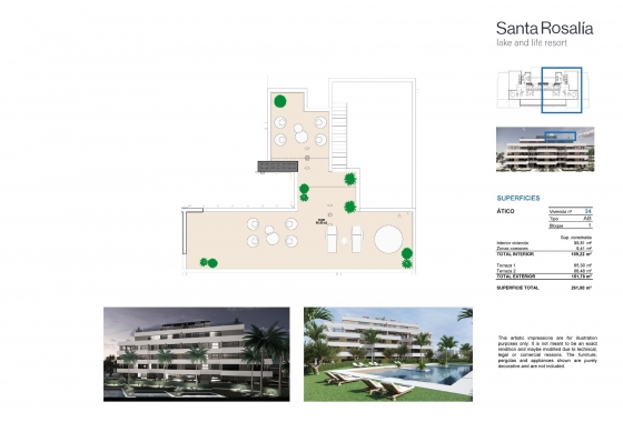 Nieuwbouw Woningen - Penthouse - Torre Pacheco - Santa Rosalia Lake And Life Resort