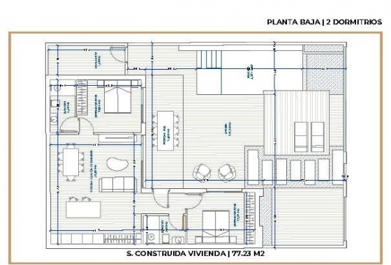 Nieuwbouw Woningen - Villa - Torre Pacheco - Roldán