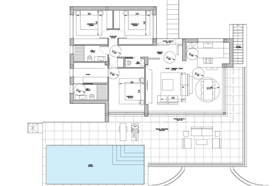 Nieuwbouw Woningen - Villa - Orihuela - Las Colinas Golf