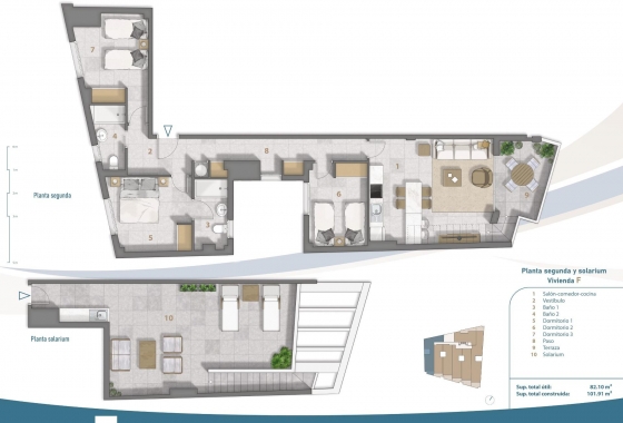 Nieuwbouw Woningen - Penthouse - San Pedro del Pinatar - Villananitos