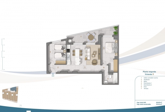 Nieuwbouw Woningen - Penthouse - San Pedro del Pinatar - Villananitos