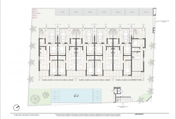 Nieuwbouw Woningen - Bungalow - Pilar de la Horadada - Zona Pueblo