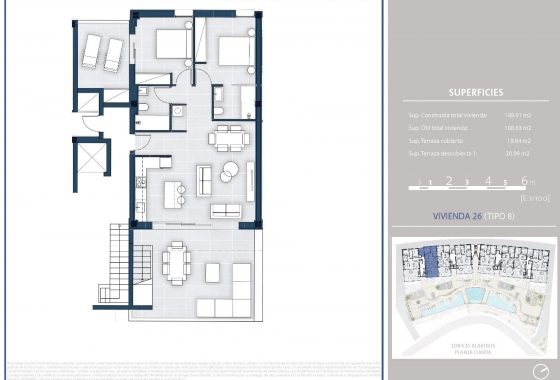 Nieuwbouw Woningen - Penthouse - Arenal d´en Castell - pueblo