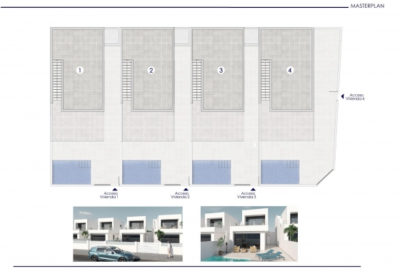 Nieuwbouw Woningen - Villa - San Pedro del Pinatar - Pueblo