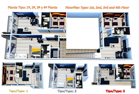 Nieuwbouw Woningen - Appartement / flat - Torrevieja - Centro