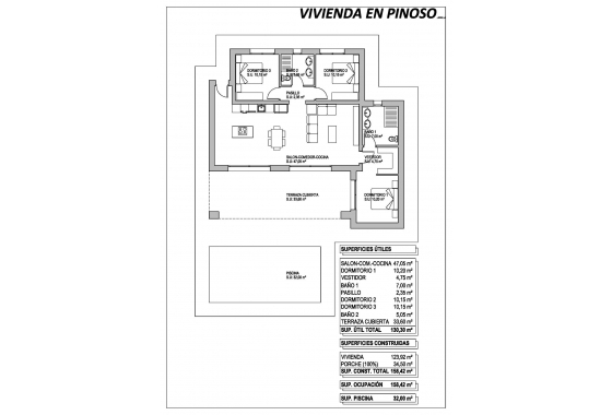 Nieuwbouw Woningen - Villa - Pinoso - Campo