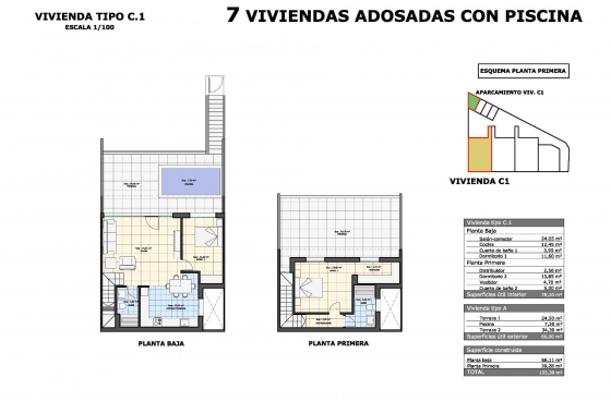 New Build - Bungalow - Pilar de la Horadada - pueblo