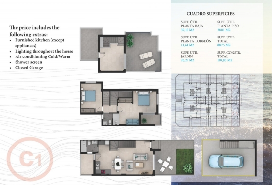 Nieuwbouw Woningen - Herenhuis - La Manga del Mar Menor - La Manga