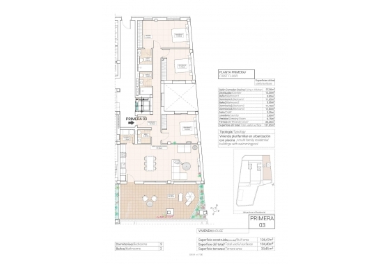Nieuwbouw Woningen - Appartement / flat - Hondón de las Nieves - Pueblo