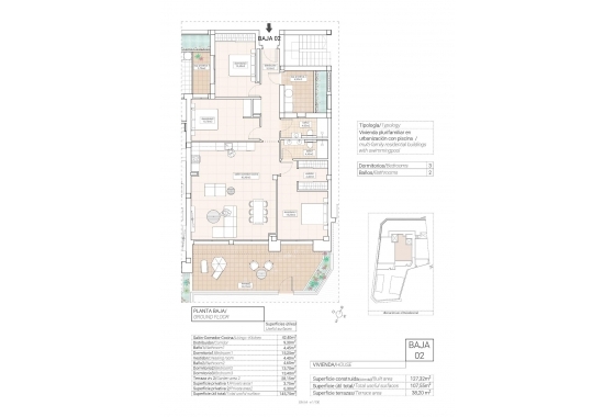 Nieuwbouw Woningen - Appartement / flat - Hondón de las Nieves - Pueblo