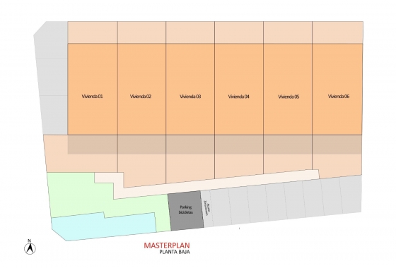 Nieuwbouw Woningen - Bungalow - Pilar de la Horadada - pueblo