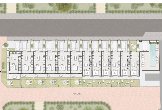 Nieuwbouw Woningen - Herenhuis - Pilar de la Horadada - pueblo