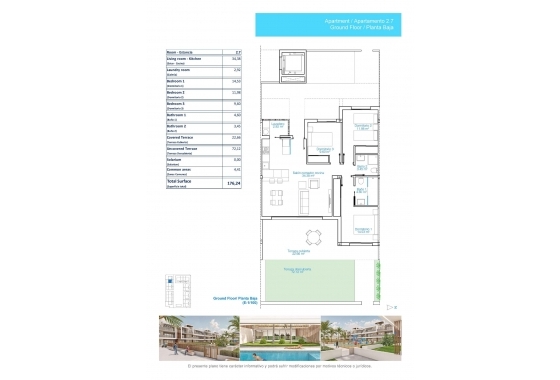 Nieuwbouw Woningen - Appartement / flat - Pilar de la Horadada - Playa de las Higuericas