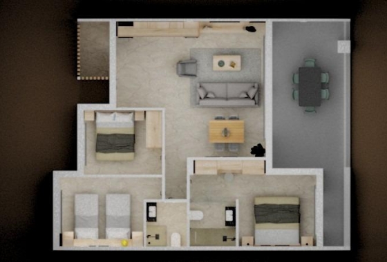 Nieuwbouw Woningen - Appartement / flat - Pilar de la Horadada - Playa de las Higuericas