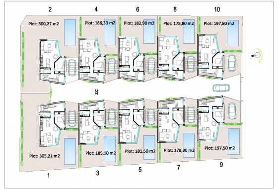 Nieuwbouw Woningen - Villa - Orihuela Costa - Los Altos