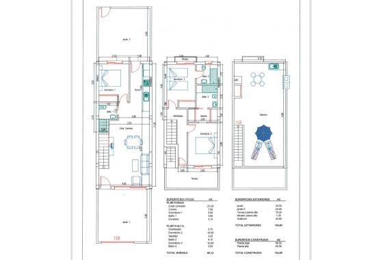 Wiederverkauf - Stadthaus - Pilar de la Horadada - Torre De La Horadada
