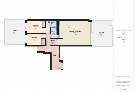 Herverkoop - Appartement / flat - Playa Honda - Costa Calida