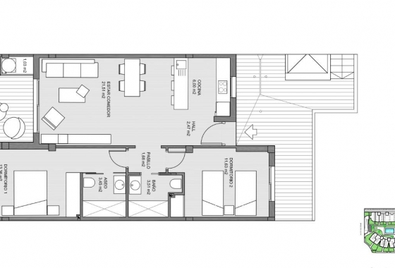 New Build - Apartment / flat - Guardamar del Segura - El Raso
