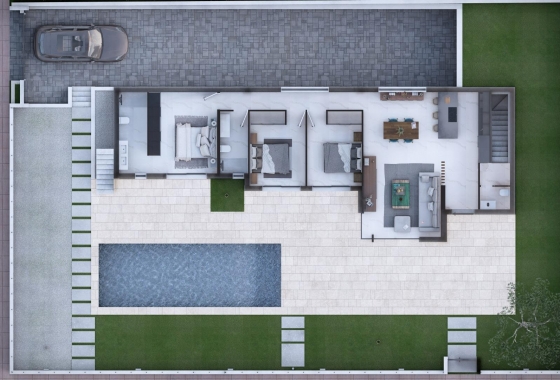 Nieuwbouw Woningen - Villa - Ciudad Quesada - Dona Pepa