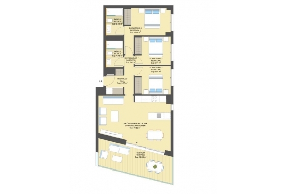 Nieuwbouw Woningen - Appartement / flat - Orihuela Costa - Campoamor