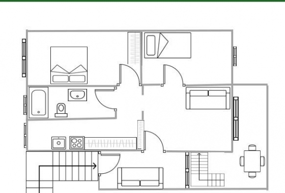 Wiederverkauf - Bungalow - Orihuela Costa - Punta Prima