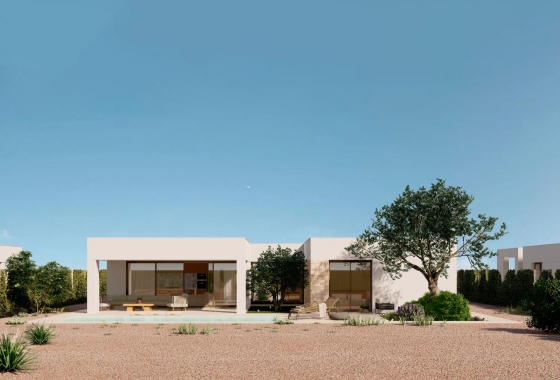 Nieuwbouw Woningen - detached - Fuente Álamo - Fuente Alamo