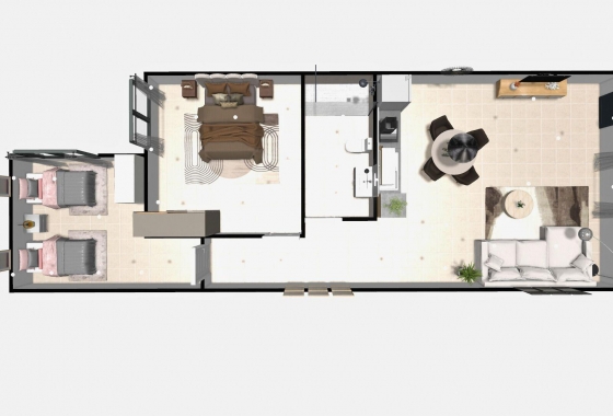 Neue Gebäude - Bungalow - Hondón de las Nieves - La Canalosa