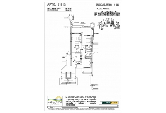 Herverkoop - Appartement / flat - Mar Menor Golf Resort - Inland