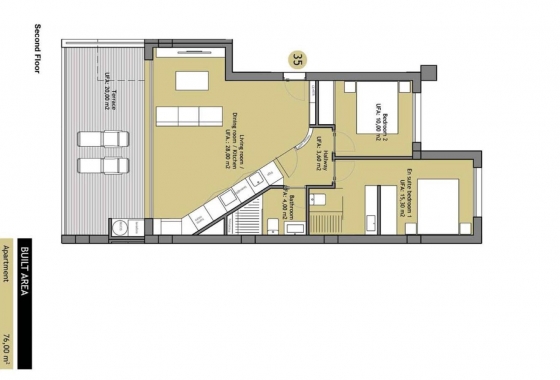 Reventa - Apartamento / piso - Orihuela - Las Colinas Golf