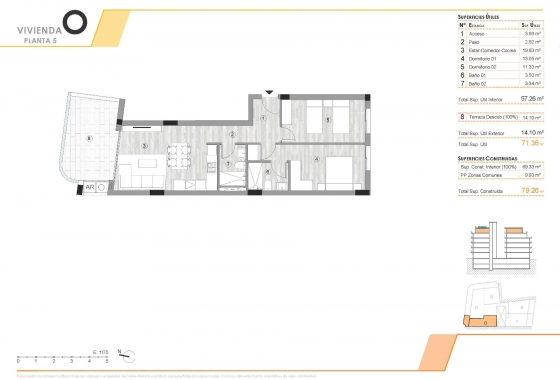 Nieuwbouw Woningen - Penthouse - Torrevieja - Centro