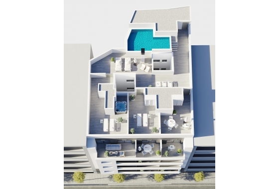 New Build - Apartment / flat - Torrevieja - Centro