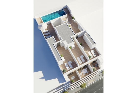 Neue Gebäude - Penthouse - Torrevieja - Centro